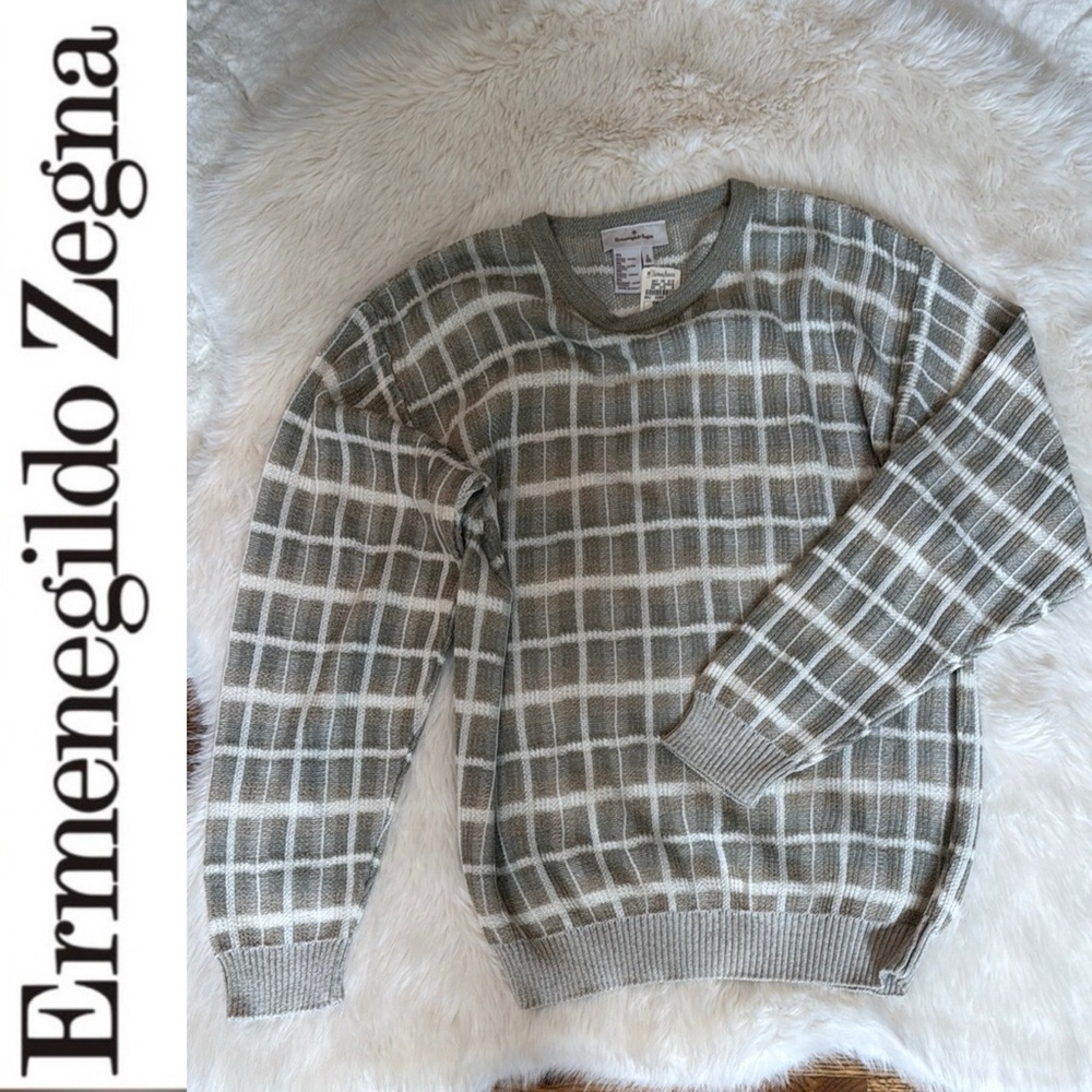 NWT Ermenegildo Zegna Summer Weight Crew Neck Sweater